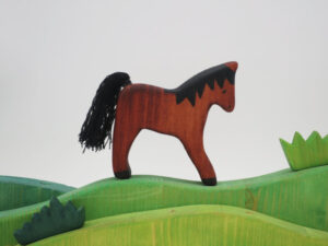 Pferd klein dunkel